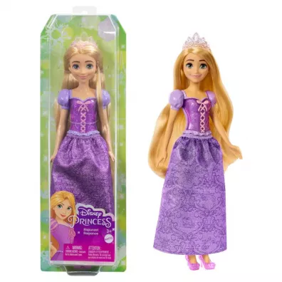 Disney Princess. Roszpunka Lalka podstawowa HLW03 Mattel