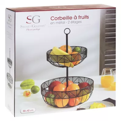 Secret de Gourmet Patera dwupoziomowa na owoce Frieze
