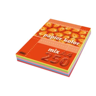 Kreska Papier kolorowy A4 250k