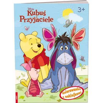 Kubu i Przyjaciele. Kolorowanka z naklejkami