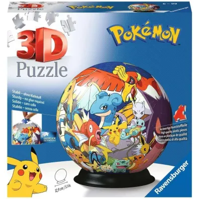 Puzzle 72 el. 3D Kula Pokemon Ravensburger