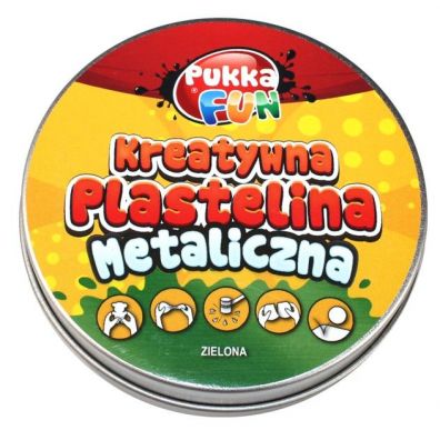 Pukka Pad Kreatywna plastelina - Metaliczna zielona