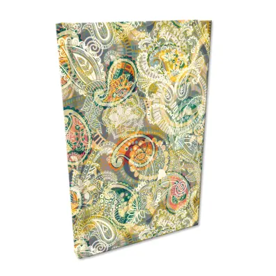 EV-Corp Notes A5 Soft Touch Paisley Gold kratka
