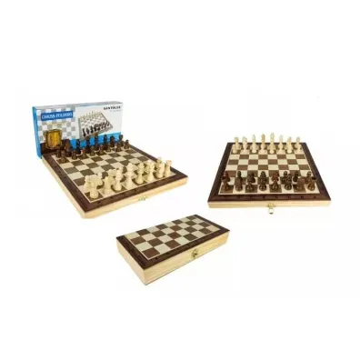 Szachy drewn magn Premium 29,5x29,5 WKGRA-13 18049 W&k