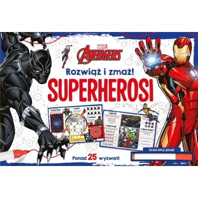 Rozwi�� i zma�! Superherosi. Marvel Avengers