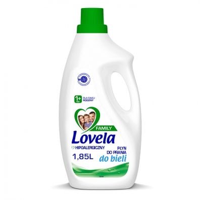 Lovela Family hipoalergiczny pyn do prania dla caej rodziny do bieli 1.85 l