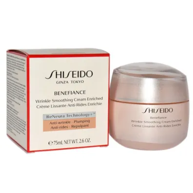 Shiseido Krem do twarzy Benefiance Wrinkle Smoothing Cream Enriched 75 ml