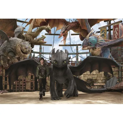 Puzzle Super 104 el. How to Train Your Dragon Clementoni