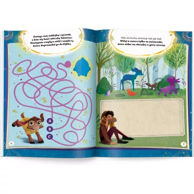 100 brokatowych naklejek. Disney �yczenie