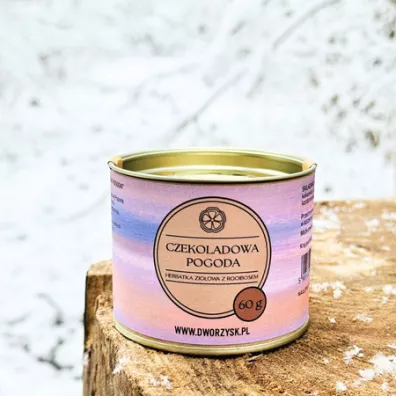Dworzysk Czekoladowa Pogoda Herbata rooibos sypana 60 g