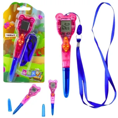 Gra elektroniczna z d�ugopisem 168w1 LeanToys