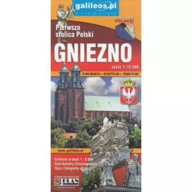 Plan miasta - Gniezno 1:12 500
