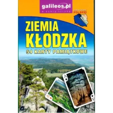Ziemia K�odzka. 54 pami�tkowe karty do gry