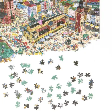 Puzzle Puzzlove CzuCzu 1000 el. Miasto Krak�w Bright Junior Media