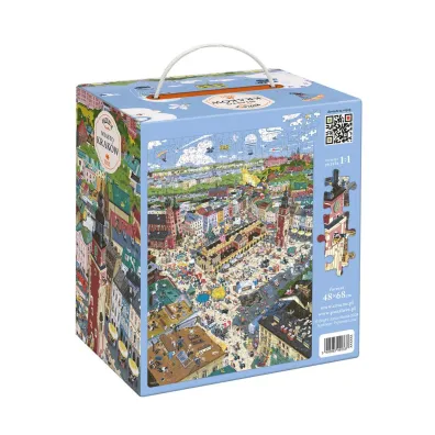 Puzzle Puzzlove CzuCzu 1000 el. Miasto Krak�w Bright Junior Media