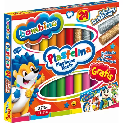 St. Majewski Plastelina Bambino 24x15g