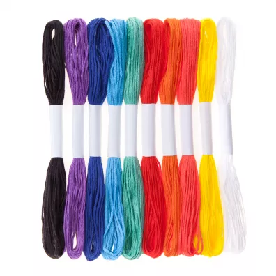 Dalprint Zestaw mulin w nasyconych tczowych kolorach 8m