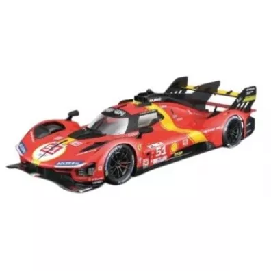 Ferrari Racing 499P LMH Red #51 1:18 BBURAGO