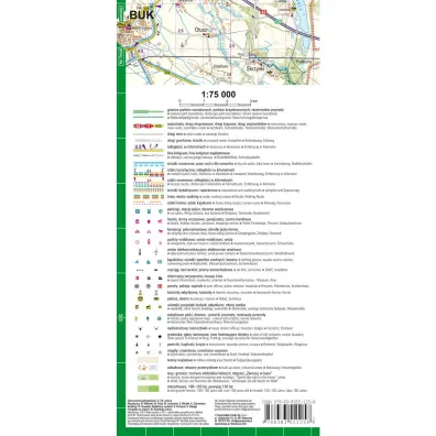 Retezat Retezat Mountains laminowana mapa trekkingowa 1:50 000 2024