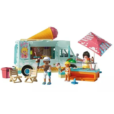 Playmobil My Life Furgonetka z lodami i sklepikiem surfingowym 71904