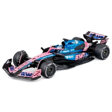 Bburago model 1:43 bolid f1 bwt alpine team a525 2025 pierre gasly 18-38258