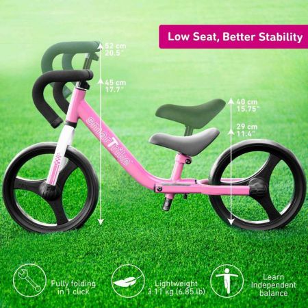 Smart Trike Skadany rowerek biegowy dla dziecka - czerwony
