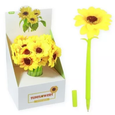 Penword Dugopis Sunflower niebieski (16szt)