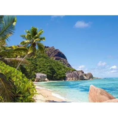 Puzzle 3000 el. Tropical Beach, Seychelles Castorland