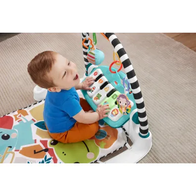 Fisher-Price. Mata edukacyjna z pianinkiem Mattel
