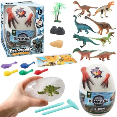 Dinozaury w jajku wykopaliska lodowe Trifox