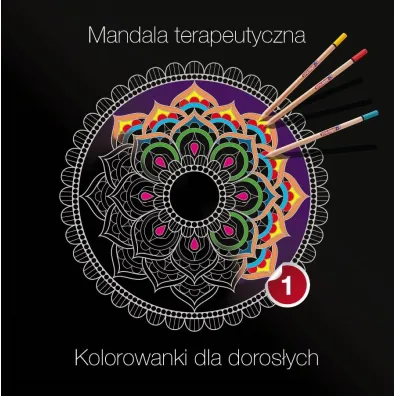Mandala terapeutyczna 1. Kolorowanki dla doros�ych