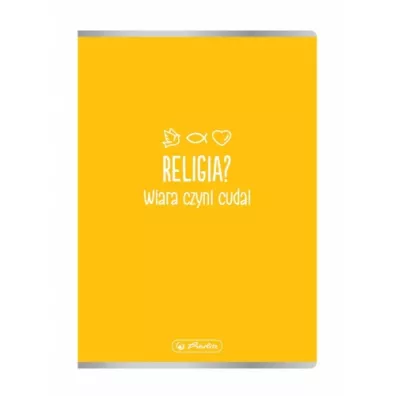 Herlitz Zeszyt A5 Religia 9577446 kratka 60 kartek