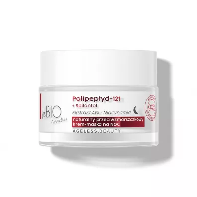 beBIO Ewa Chodakowska Przeciwzmarszczkowy krem/maska do twarzy na noc Ageless Beauty 50 ml