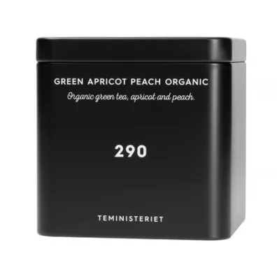 Teministeriet 290 Green Apricot Peach Organic Herbata zielona Sypana 100 g