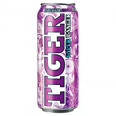Tiger Hyper Banger Gazowany nap�j energetyzuj�cy 500 ml