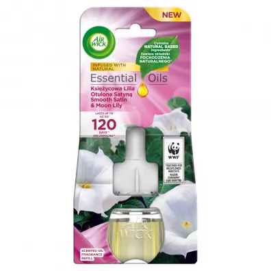 Air Wick Wkad do elektrycznego odwieacza Ksiycowa Lilia Otulona Satyn 19 ml
