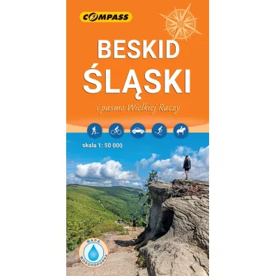 Beskid �l�ski i pasmo Wielkiej Raczy mapa laminowana skala 1 : 50 000