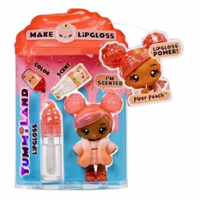 Lalka Yummland Lipgloss  akcesoria Piper Peach MGA 120759EUC Mga Entertainment