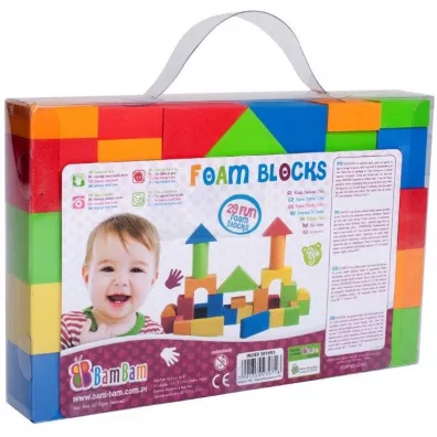 Bam bam klocki pianka 29 element�w - Bam Bam