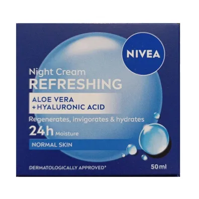 Nivea Moisturizing Night Cream krem do twarzy na noc 50 ml