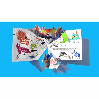 Superbohaterzy s� w�r�d nas. Ksi��ka pop-up