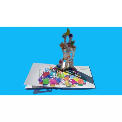 Superbohaterzy s� w�r�d nas. Ksi��ka pop-up