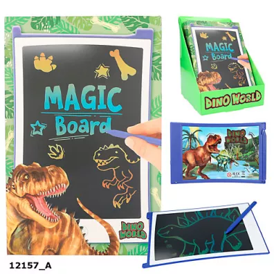 Magiczna tablica Dino World z LCD 12157A Depesche