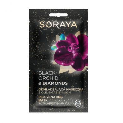 Soraya Black Orchid & Diamonds odmadzajca maseczka z olejem abisyskim 2 x 5 ml