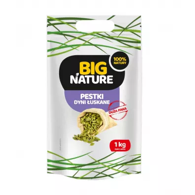 Big Nature Pestki dyni uskane 1 kg