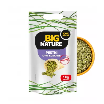 Big Nature Pestki dyni uskane 1 kg