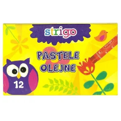 Strigo Pastele olejne 12 szt.