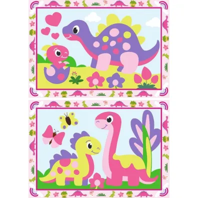 CreArt Junior Colorful Dinos Ravensburger