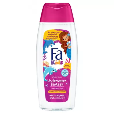 Fa �el pod prysznic i szampon o zapachu s�odkich jag�d 400 ml