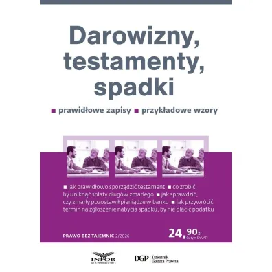 Darowizny, testamenty, spadki